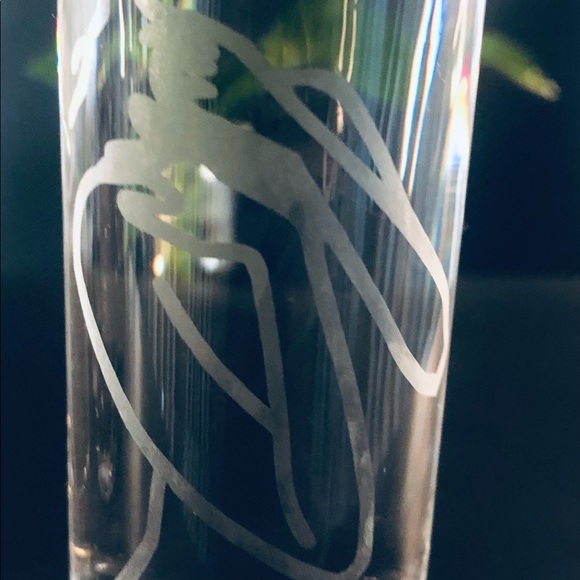 Female Line Art Etched Shot Glasses set of 4 - Picture 8 of 10